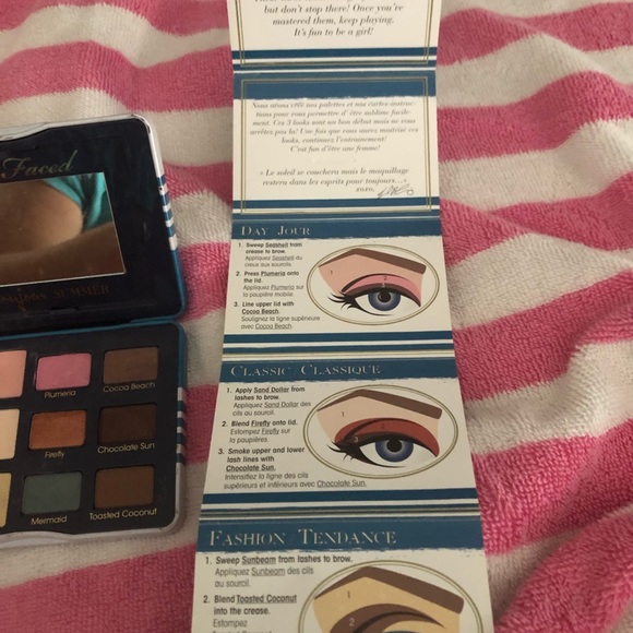 TOO FACED BONJOUR SUMMER EYESHADOW CASE - Picture 5 of 5